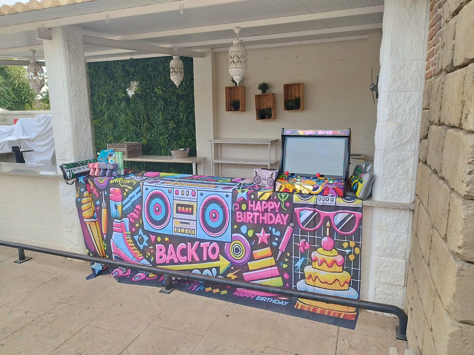 Máquina recreativa para eventos en Herrera