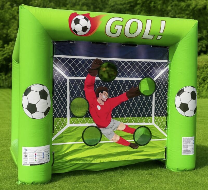Alquiler de portería hinchable para eventos