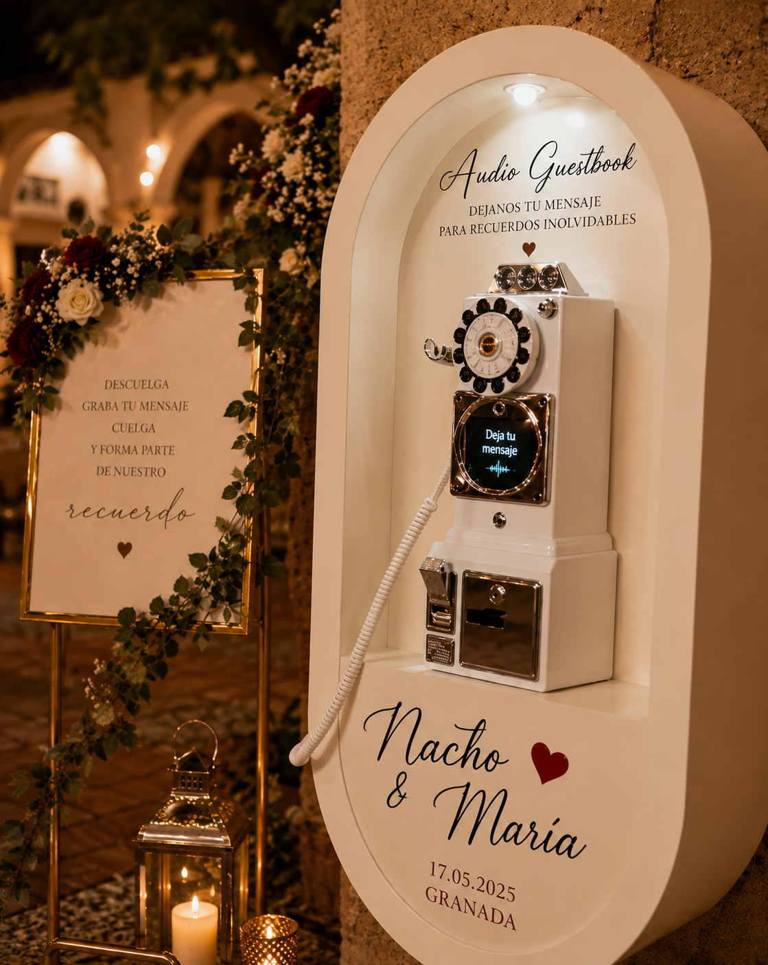 Alquiler video guestbook para eventos y comuniones en Granada